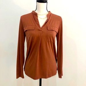 A NEW DAY brand rustic long sleeve blouse from Target